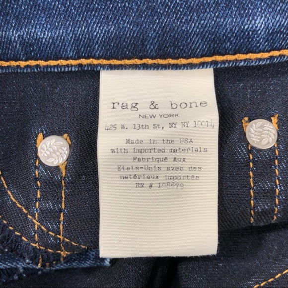 Rag & Bone Jean 10 Inch Skinny - Picture 5 of 7